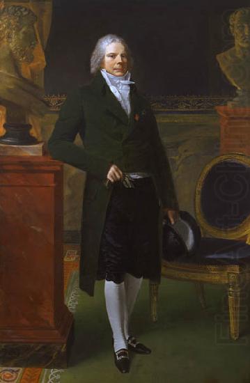 Portrait of Charles-Maurice de Talleyrand-Perigord, Pierre-Paul Prud hon